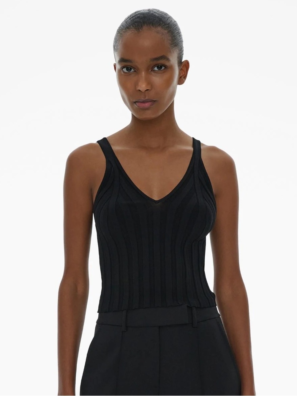 Helmut Lang Angela Knit Tank SZ Large